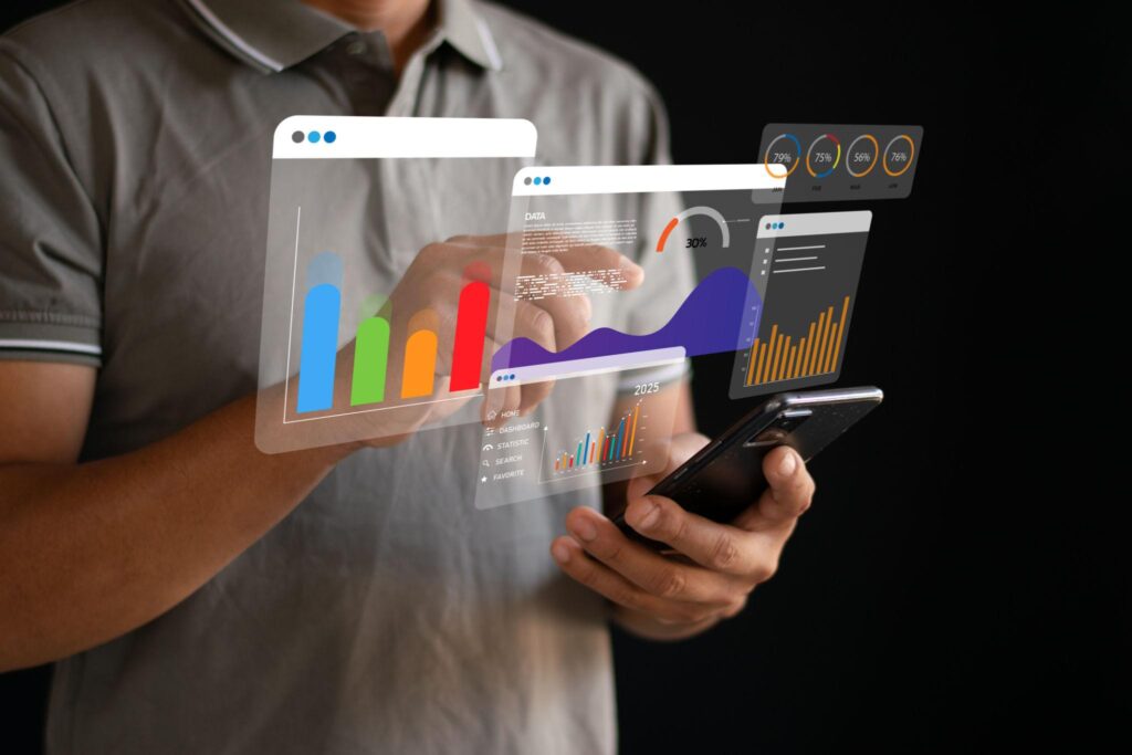 Customer data platform dashboard showing unified multi-channel customer data analytics