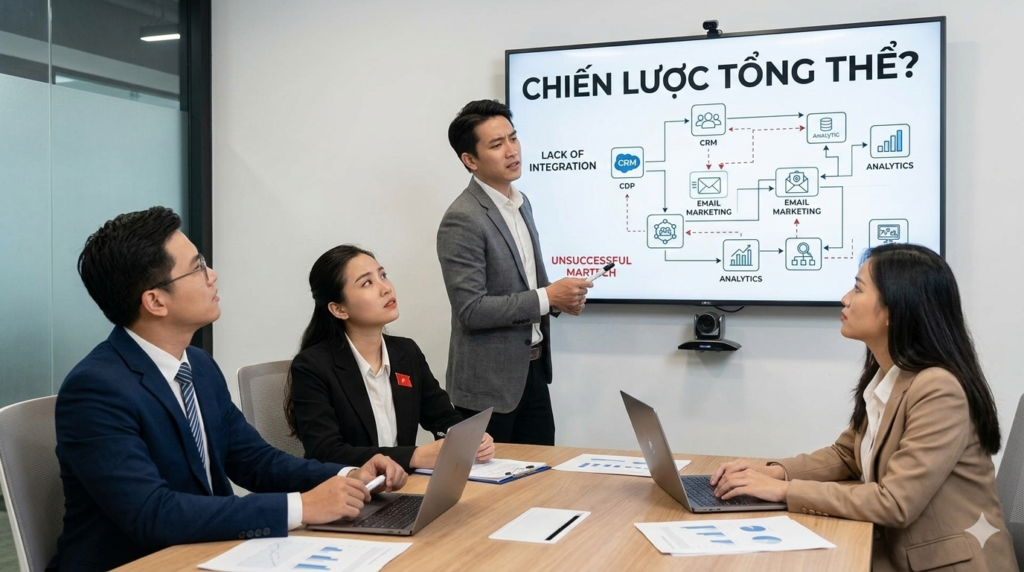 Lý do triển khai các dự án CRM không hiệu quả đến từ việc thiếu chiến lược tổng thể